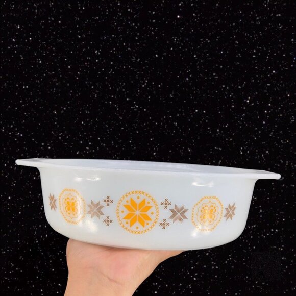 Vintage Pyrex Town & Country 2.5 Quart Casserole Oval Dish Without Lid Bowl VTG - Picture 14 of 16